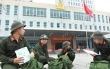 Tân binh Công an Hà Nội rạng rỡ trong ngày đầu nhập ngũ
